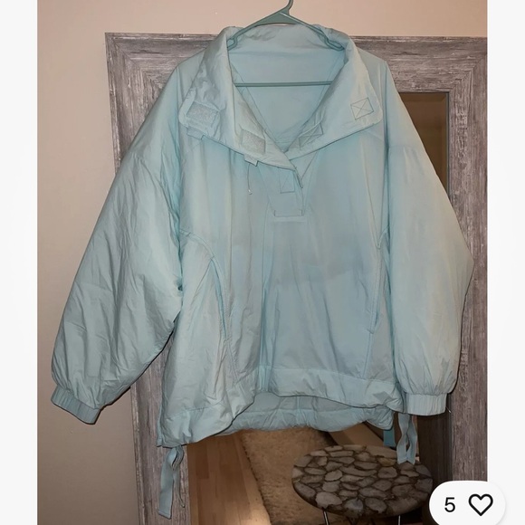 FP Movement by Free People Jackets & Blazers - NWOT Free People Movement Faye Puffer Pullover Light Blue Size: Small